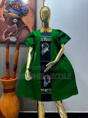 Inspired African Shift.Free Dress
