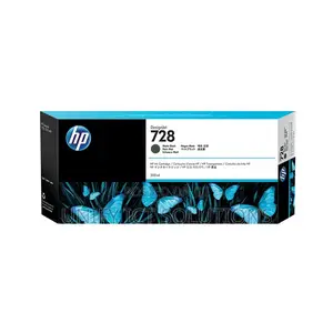 HP 728 300-Ml Matte Black Designjet Ink Cartridge