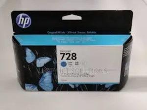 HP 728 300-Ml Cyan Designjet Ink Cartridge