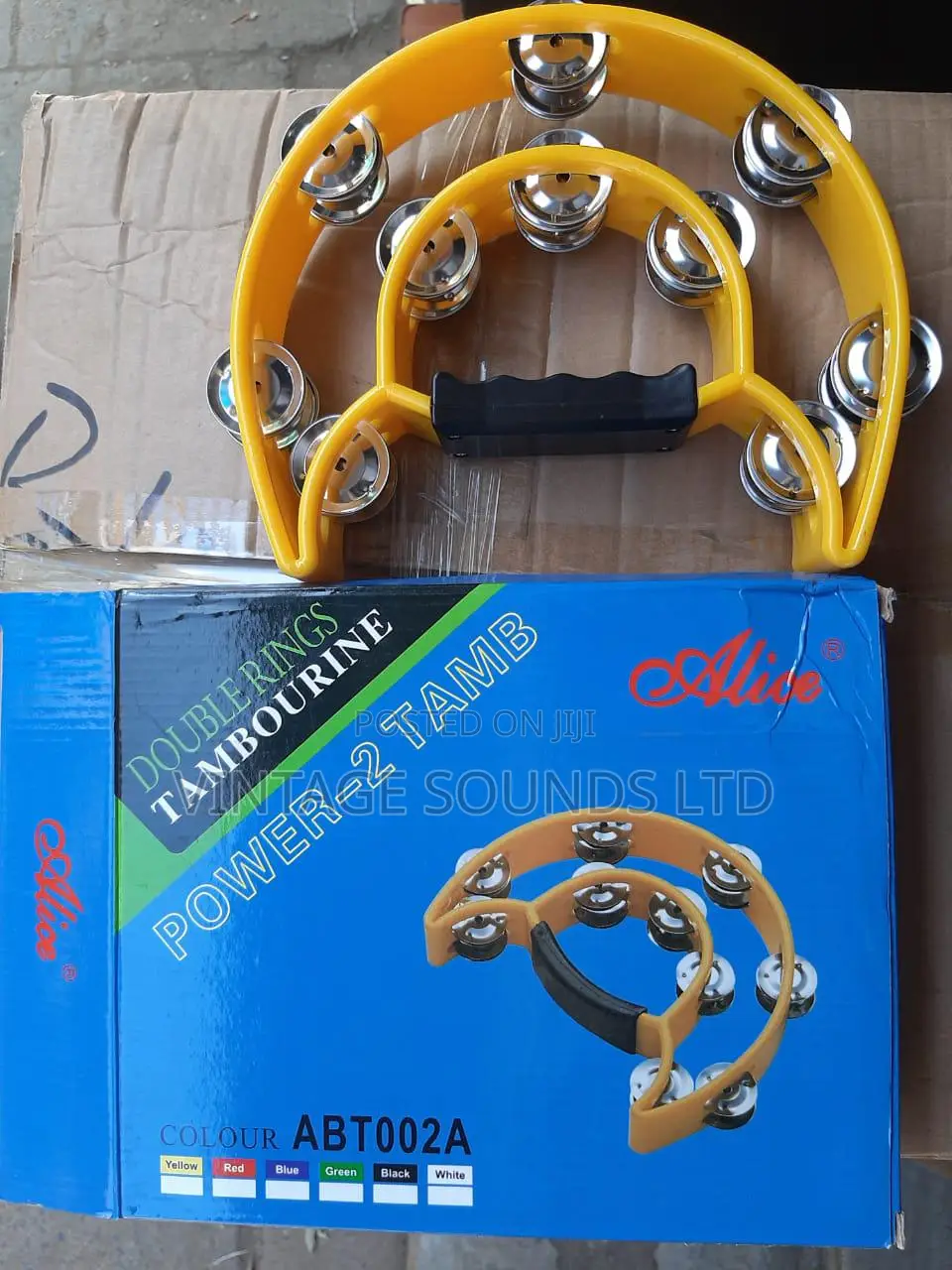 Double Rings Tambourine Percussion Instruments