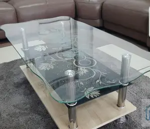 Executive Glass Coffee Table/Hard Glass EX-4