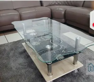 Executive Coffee Table/Hard Glass EX-4