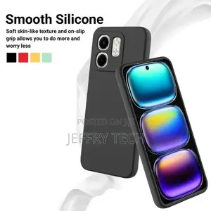 Infinix Smart 9 Solid Color Liquid Silicone Dropproof Full