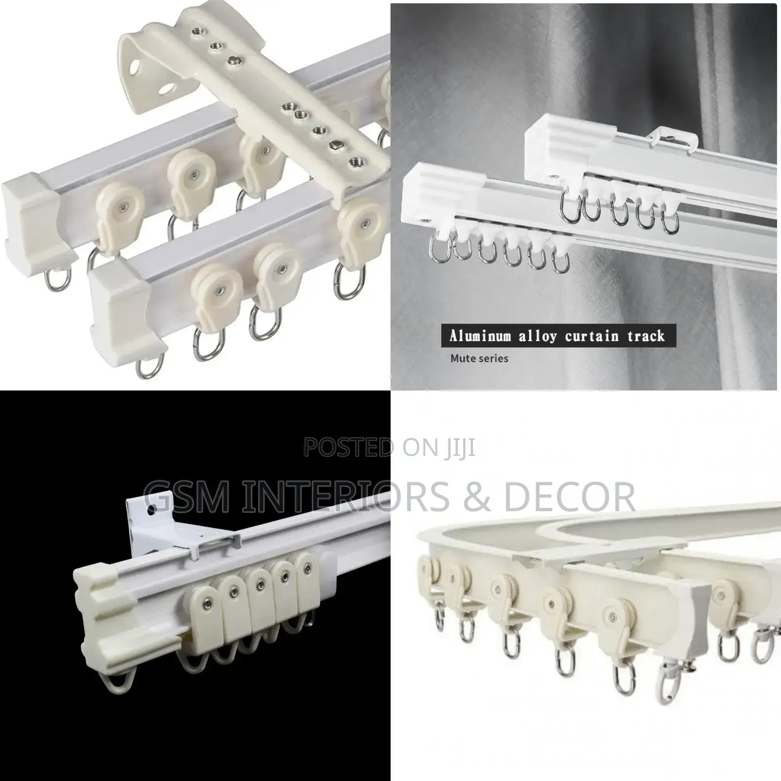 Alminium Curtain Rails Strong Aluminium Curtain Rails