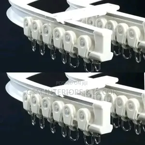 Aluminium Curtains Rails Runners Bendable Rails Runners