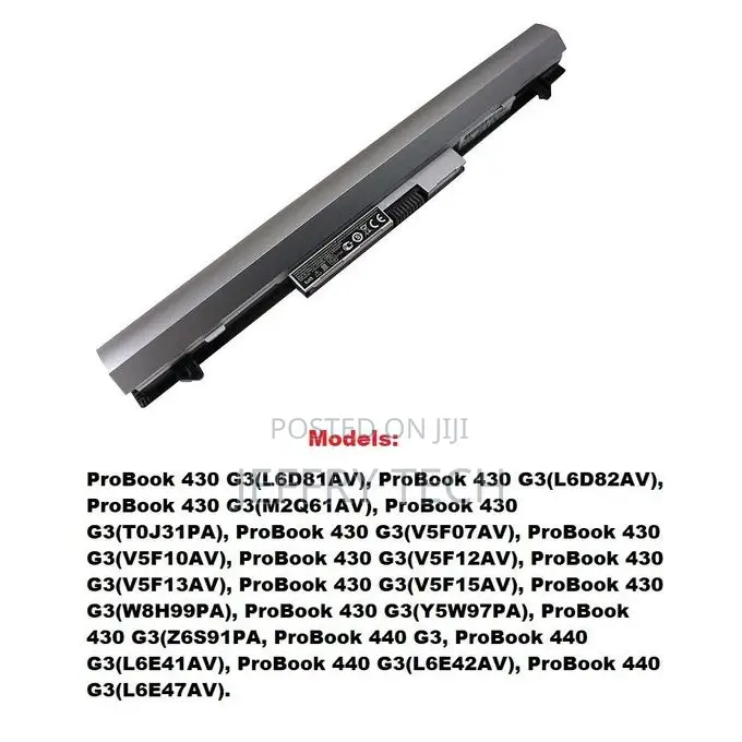 RO04 Replacement Battery for Hp Probook 440/430 G3 Series -