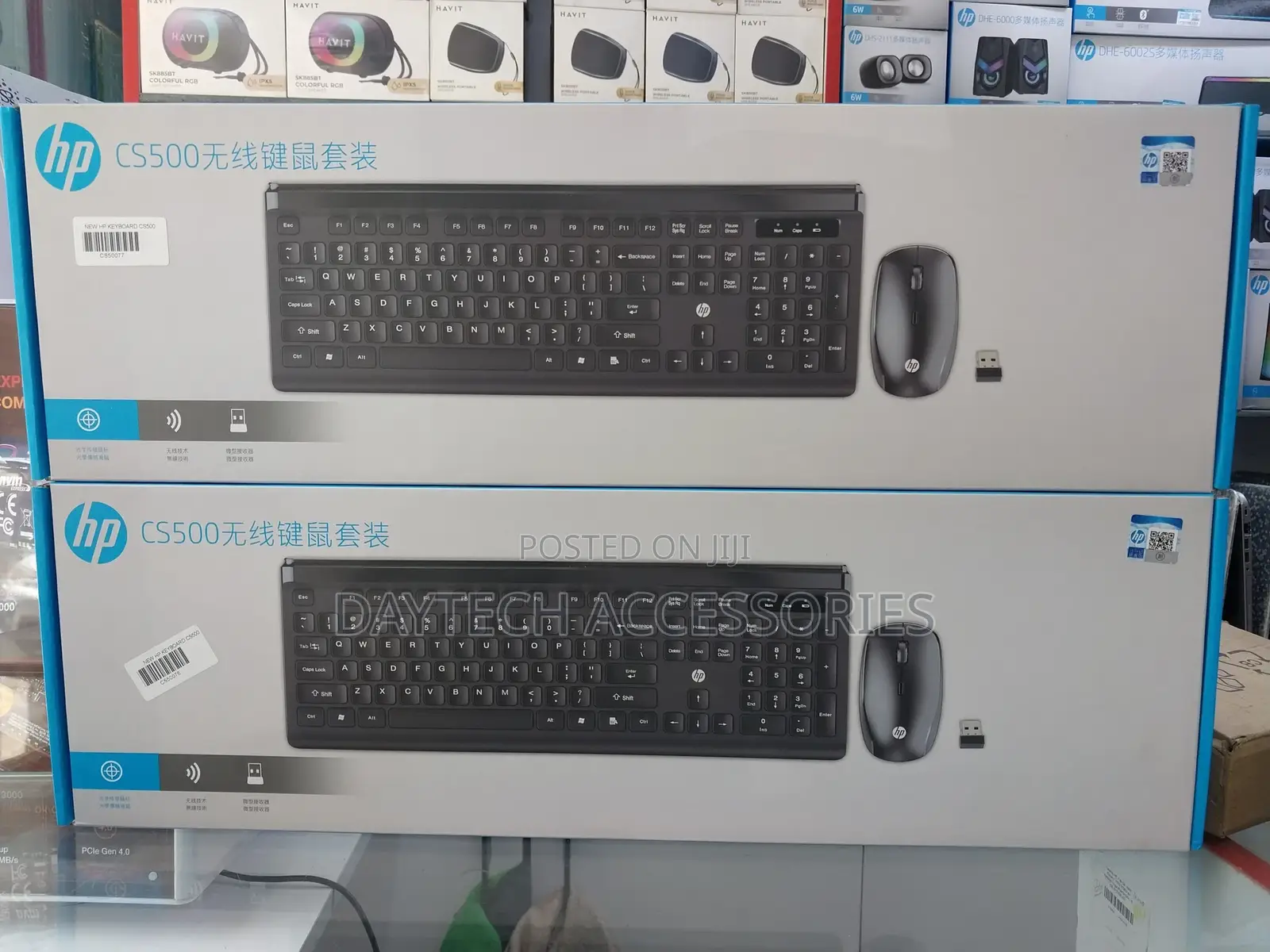 Hp Cs500 Wireless Keyboard and Mouse Combo Wireless (2.4ghz)