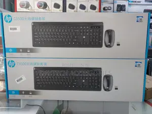 Hp Cs500 Wireless Keyboard and Mouse Combo Wireless (2.4ghz)