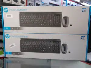 Hp Cs500 Wireless Keyboard and Mouse Combo Wireless (2.4ghz)