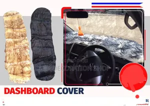 Universal Fit Colored Fur Dashboard Cover