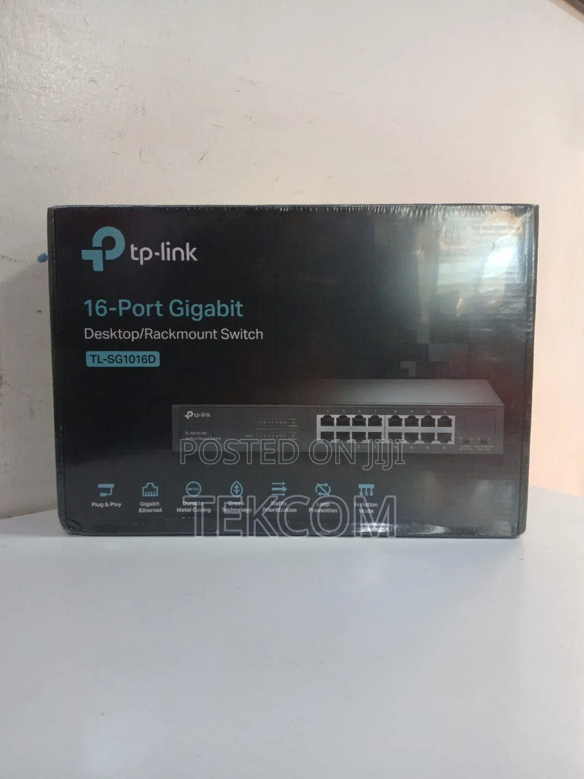 Tp Link Tl-Sg1016d 16-Port Gigabit Desktop/Rackmount Switc