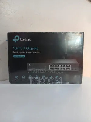 Tp Link Tl-Sg1016d 16-Port Gigabit Desktop/Rackmount Switc