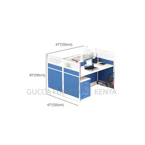 Workstations:2-Seater Modern Modular Office Workstation