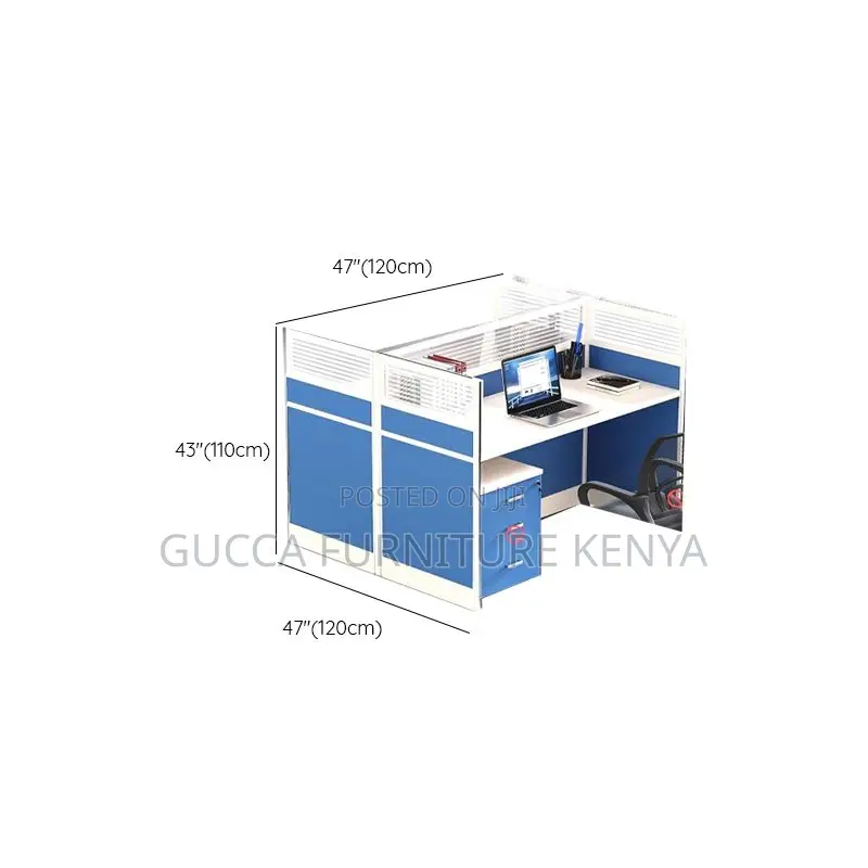 Workstations:2-Seater Modern Modular Office Workstation
