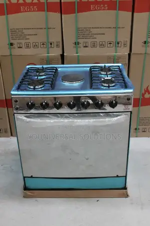 60*90 Eurochef 4+1 Standing Cooker