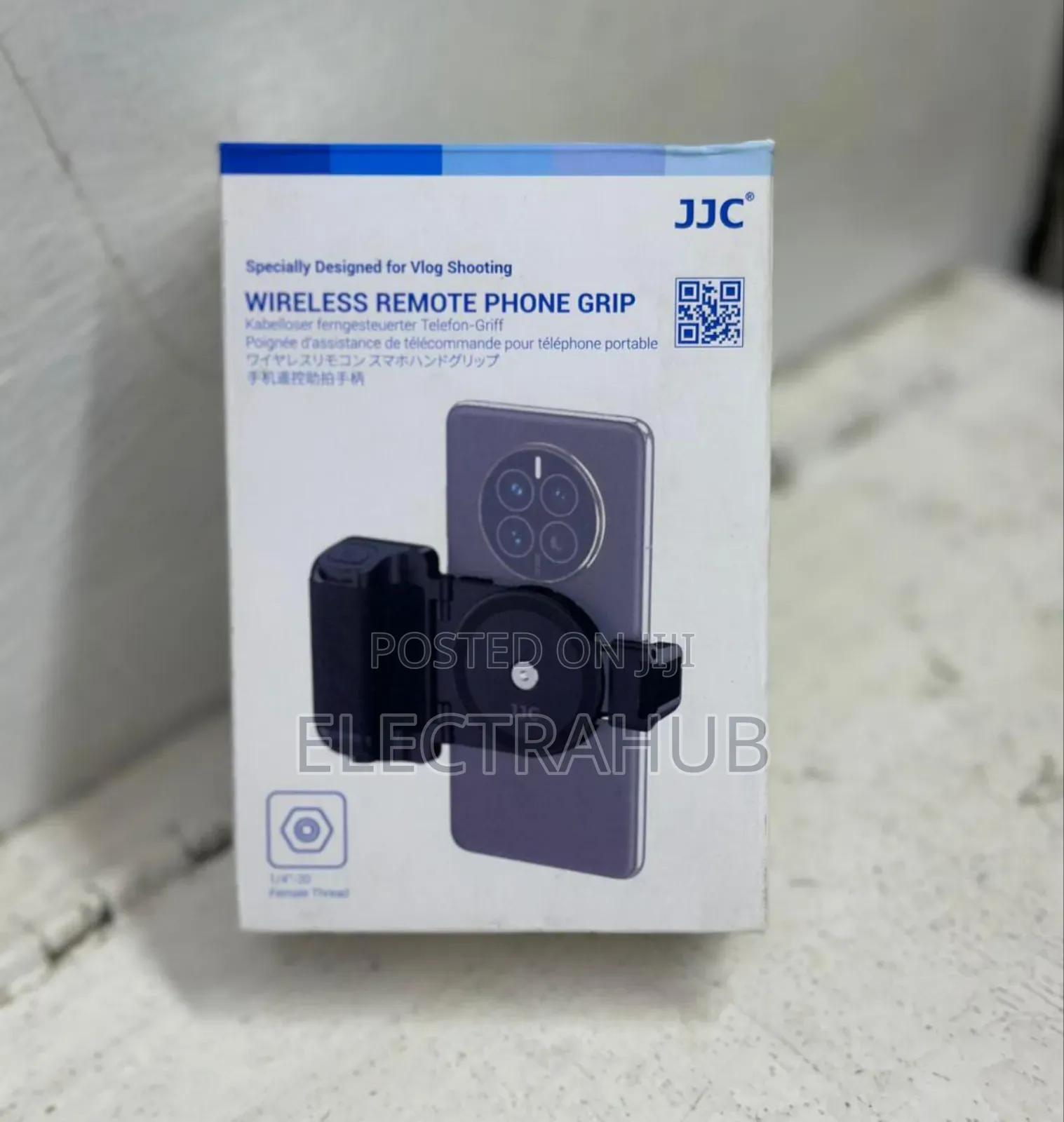 Grip Holder Both iPhone and Android With Remote