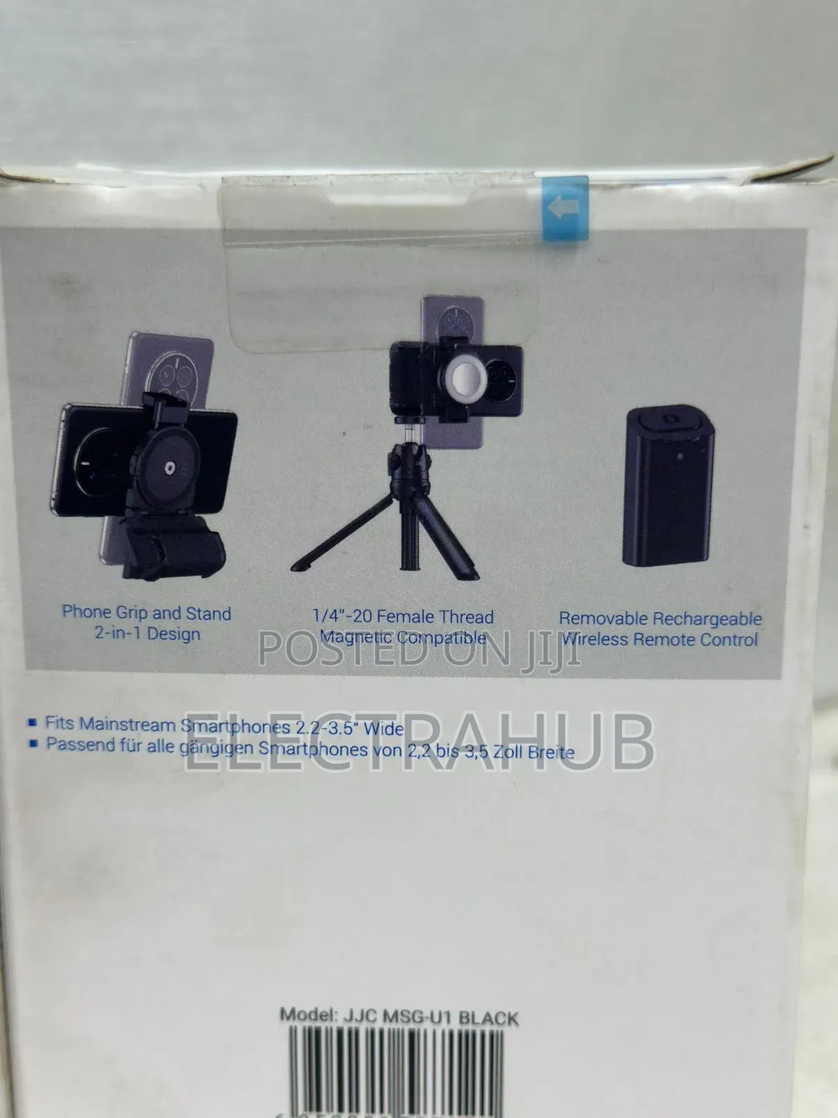 Grip Holder Both iPhone and Android With Remote
