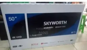 Skyworth 50 Inch Smart Flameless Television