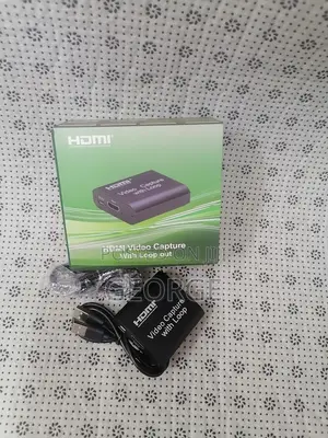  Max< 1080P, HDMI Video Capture Card With Loop Out.
