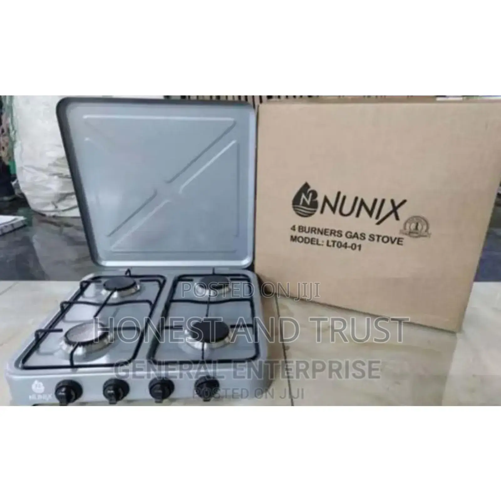 Auto Ignition Four Burner Cooker