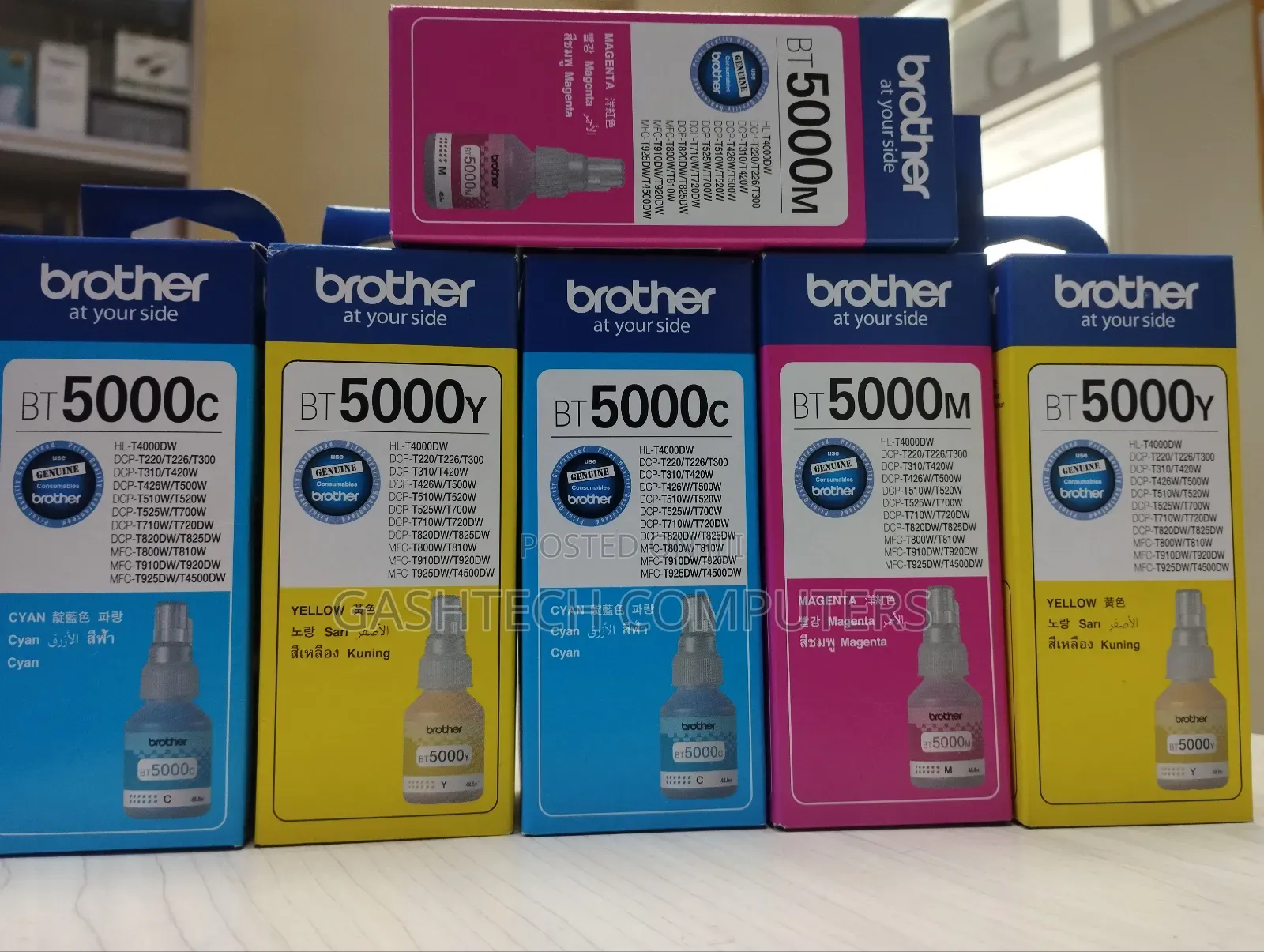Brother Bt5000 Original COLORS INKS