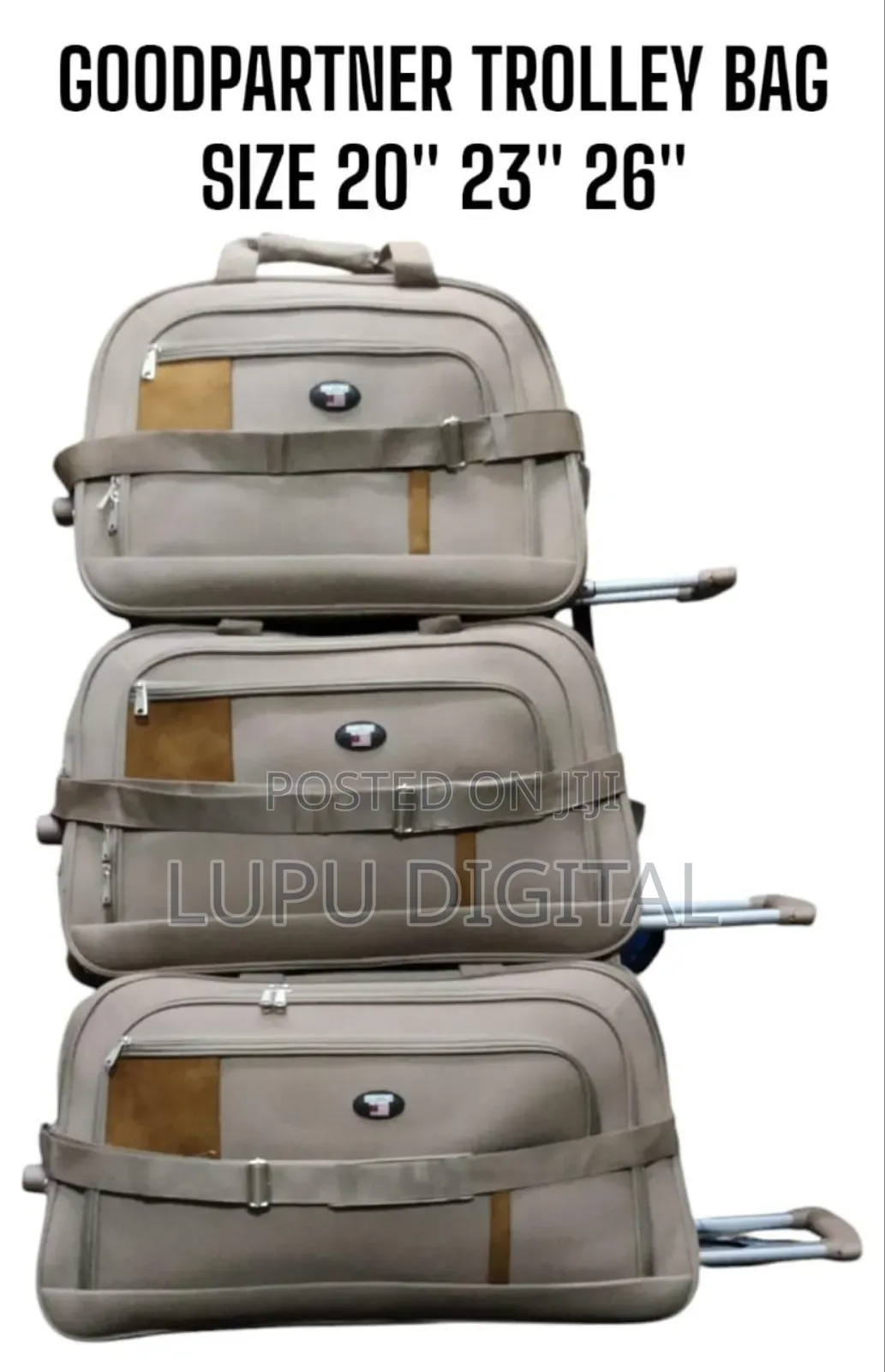 Size 20",23" and 26" Trolley Bag