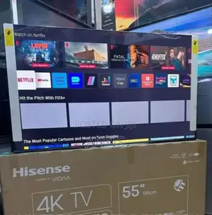Hisense 55" Smart Vidaa Television- Frameless