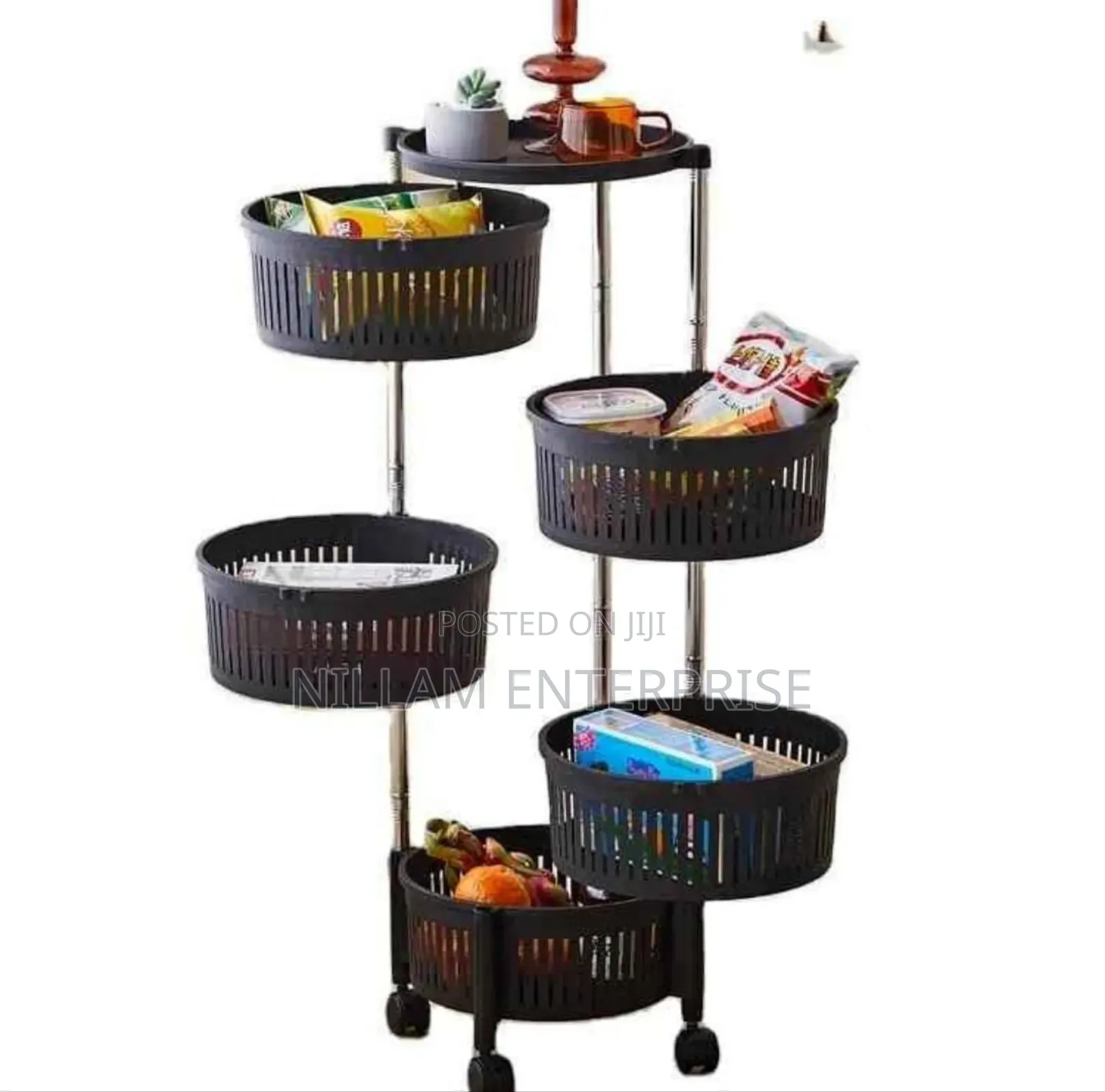 5 Tier Multiple Purposes Simple Vegetables Rack