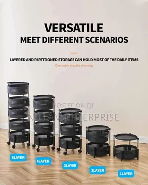 5 Tier Multiple Purposes Simple Vegetables Rack