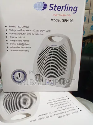 Sterling Heat Cool Fan