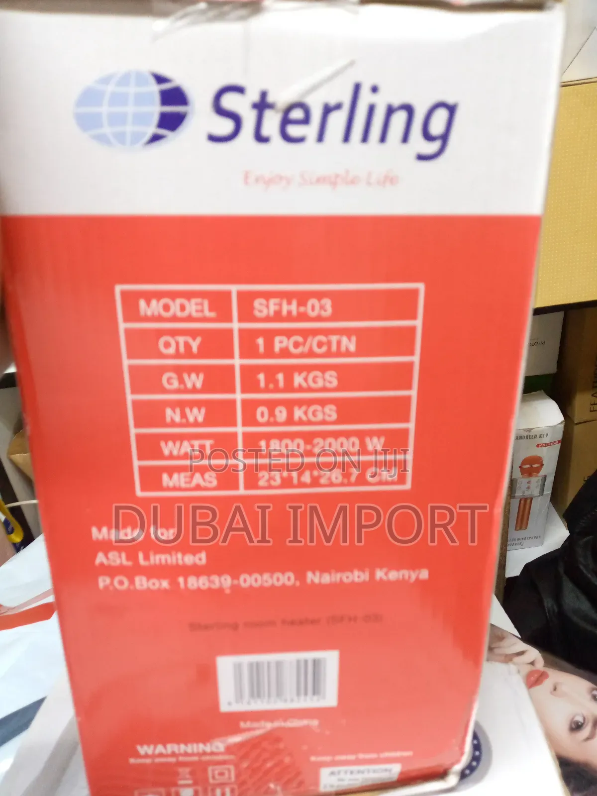 Sterling Heat Cool Fan