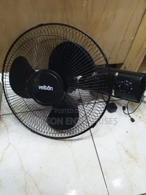 New Arrival Black Velton Wall Fan