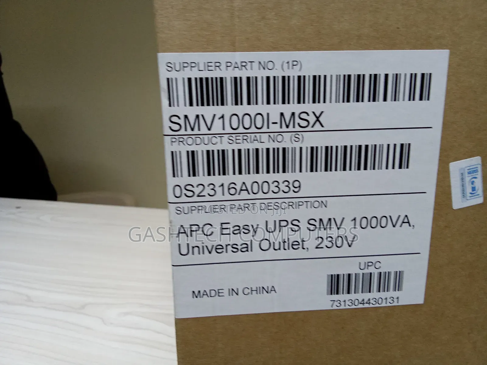 Smv1000i Apc Easy Ups SMV 1000va Universal Outlet 230v Best
