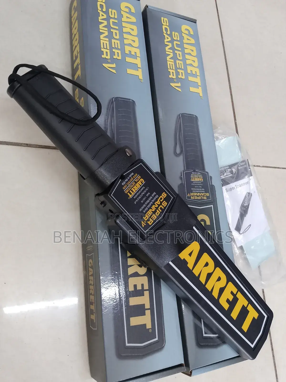 Garrett Handheld Metal Detector(Supper Scanner S)