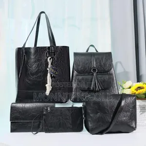 5 in 1 Quality Hand Bags Plus Backpack