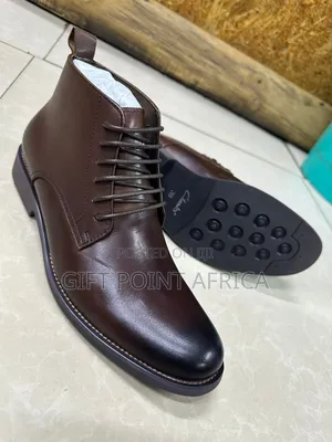 Coffee Brown Pure Leather Clarks Boots