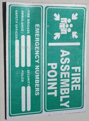 Safety Assembly Point Signage
