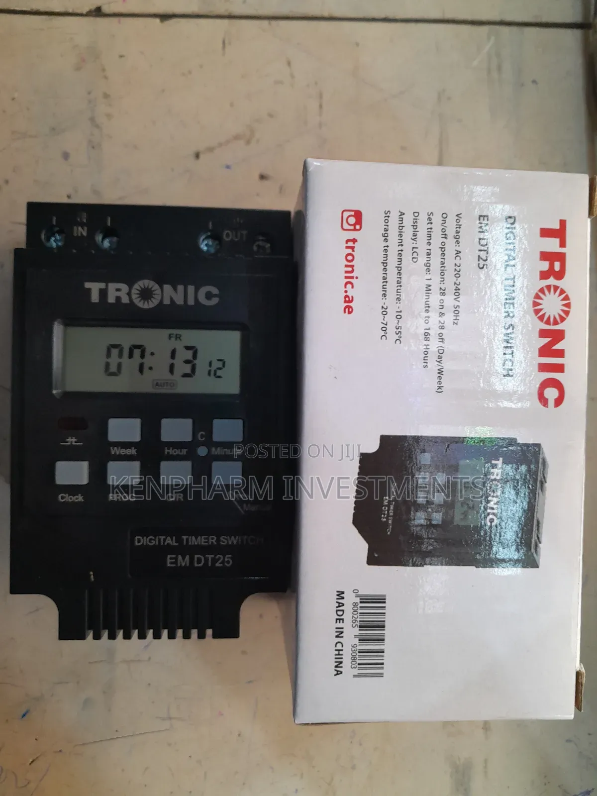 Tronic Digital Timer Switch Dts01