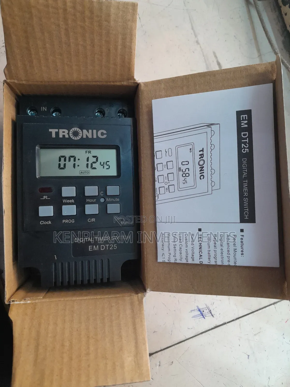 Digital Timer Switch for Electrical Equipment