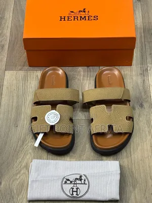 Leather Hermes Sandal for Men