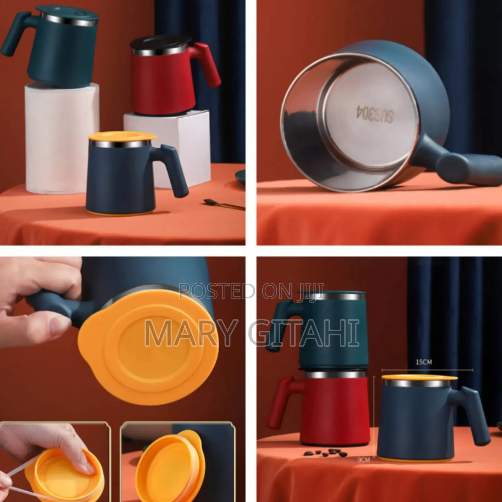Stainless Steel Water Cup""*