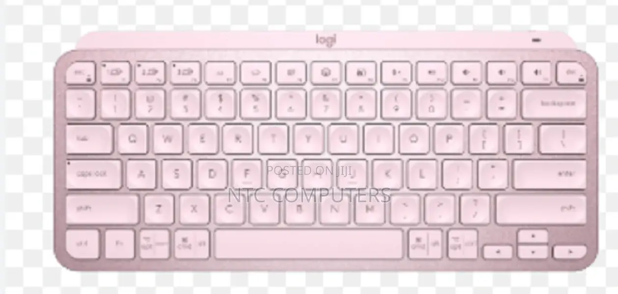 Logitech Mx Keys Mini Wireless Keyboard Pink