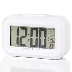 LED Digital Alarm Clock, at