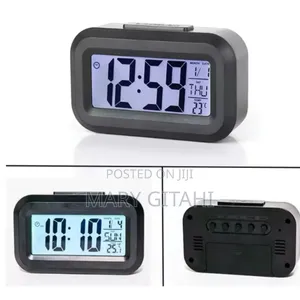 LED Digital Alarm Clock, With Temperature, Date Time *