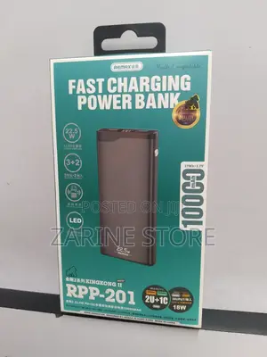 Portable Fast Charging Power Bank With LED Digital Screen