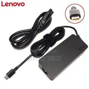 Lenovo 65W USB Type C Adapter Charger + Free AC Power Cord,