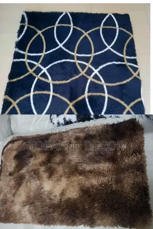 Plain and Patterned 7by 10 Warm Fluffy House Carpets