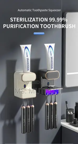 Automatic Toothpaste Squeezer Wall-Mounted