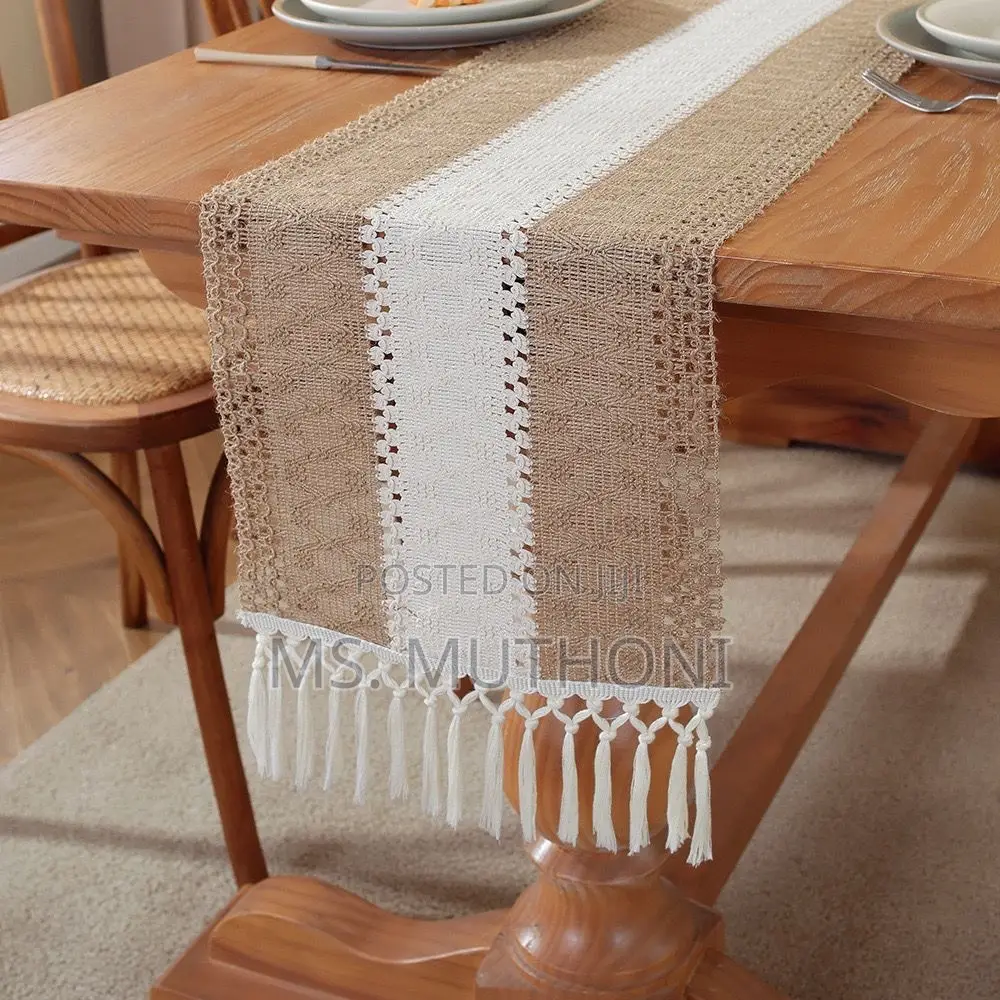 Tassels Bohemian Style Table Runner