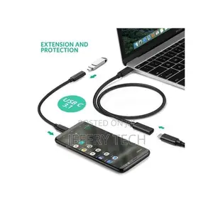 USB Type C Male to Female Extension Cable - 2m